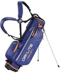 Big Max Dri Lite 7 Stand Bag Navy/Orange