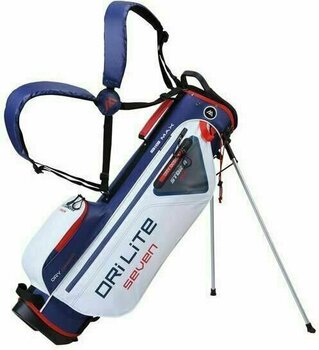 Golf Bag Big Max Dri Lite 7 White/Navy/Red Golf Bag - 1