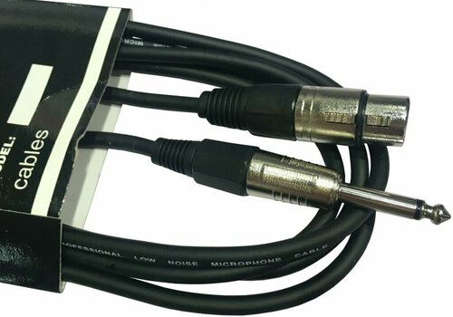Kabel mikrofonowy Lewitz TMC202 Czarny 3 m - 1