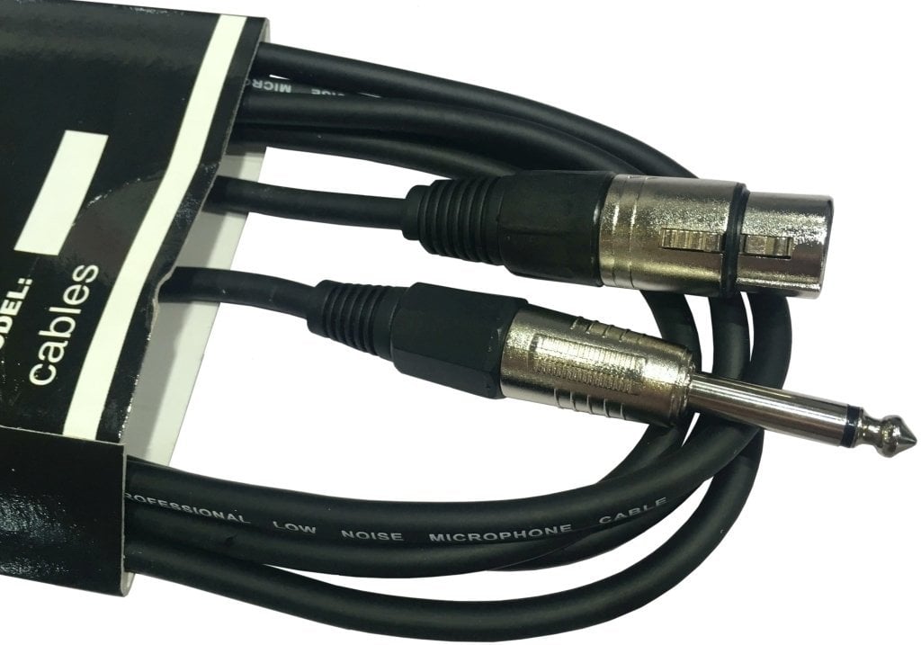 Kabel mikrofonowy Lewitz TMC202 Czarny 6 m