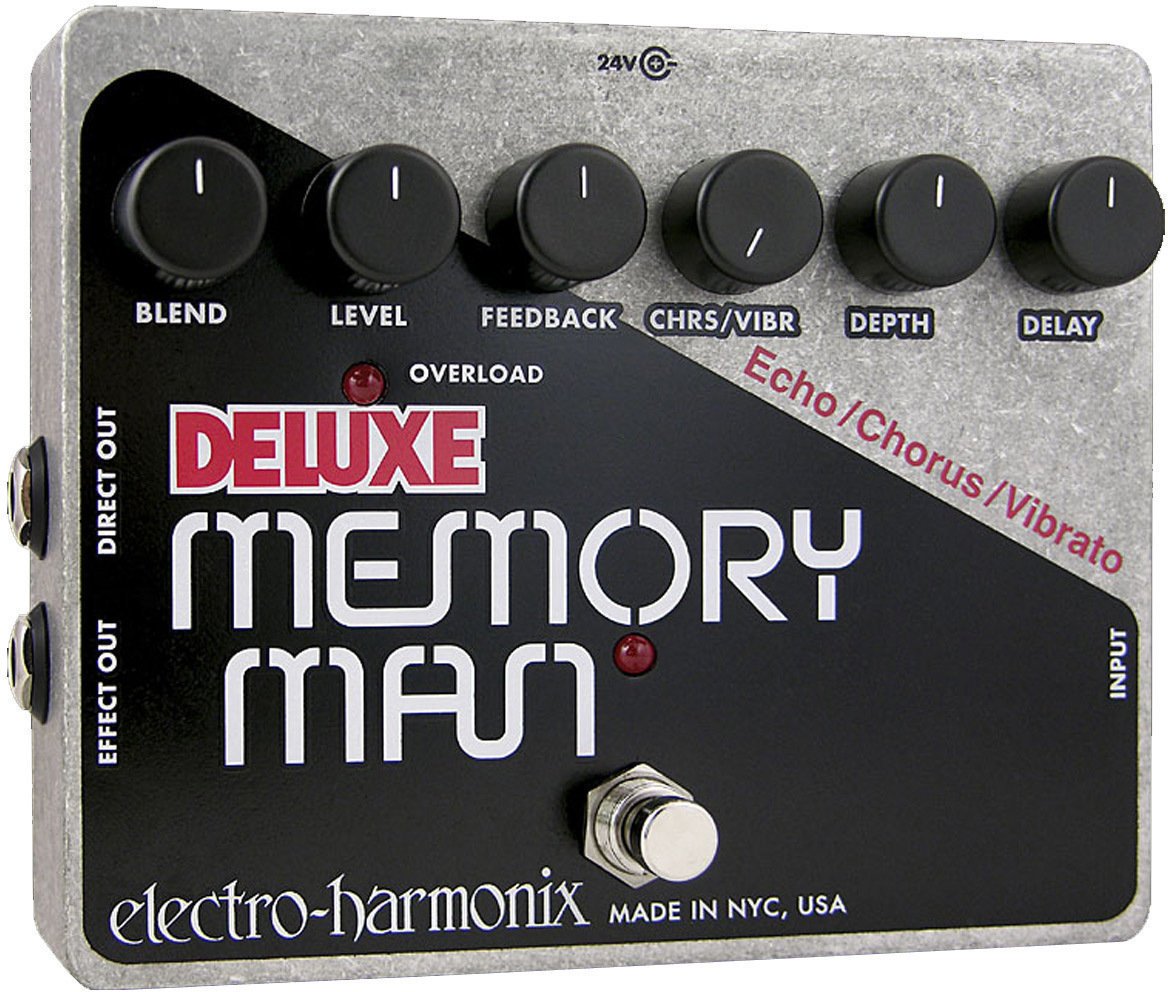 Photos - Guitar Accessory Electro-Harmonix Electro Harmonix Electro Harmonix Deluxe Memory Man MEMXO 