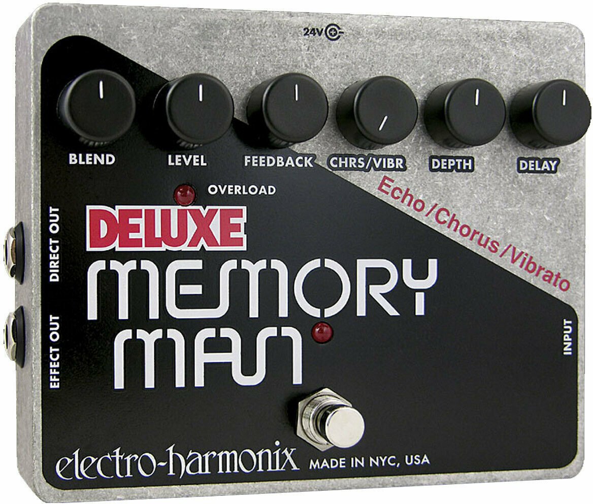 ギター wizElectro Harmonix Deluxe Memory Man Electro Harmonix Deluxe Memory Man – Thomann Polska