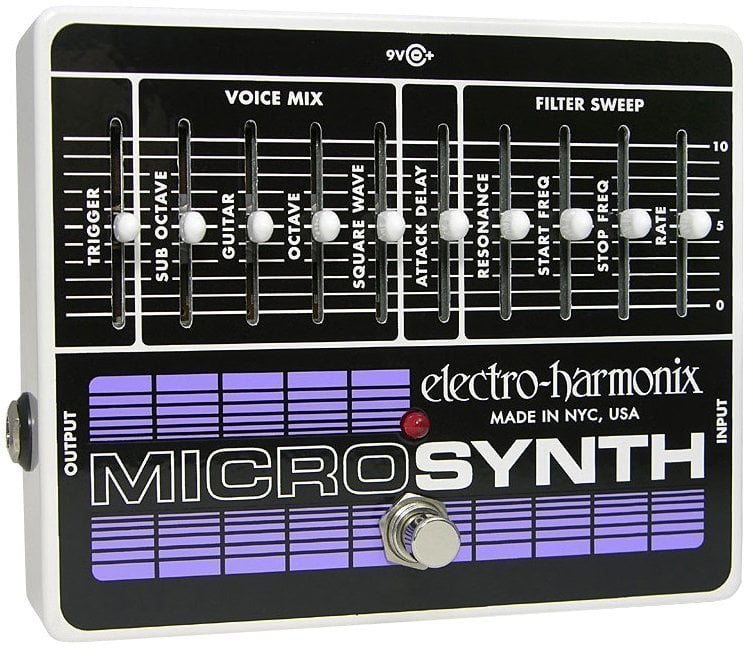 Pedal de efeitos para guitarra Electro Harmonix Micro Synthesizer