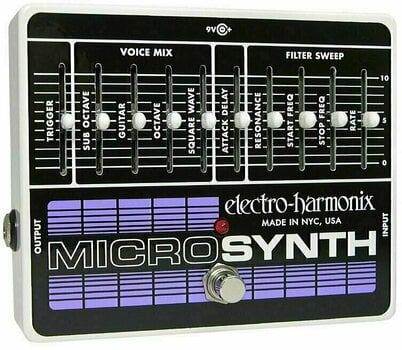 Pedal de efeitos para guitarra Electro Harmonix Micro Synthesizer - 1
