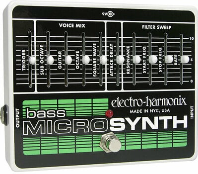 Pedal de efeitos para baixo Electro Harmonix Bass Micro Synth - 1
