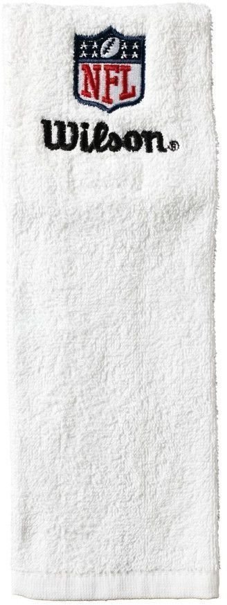Futebol americano Wilson NFL Field Towel White Futebol americano