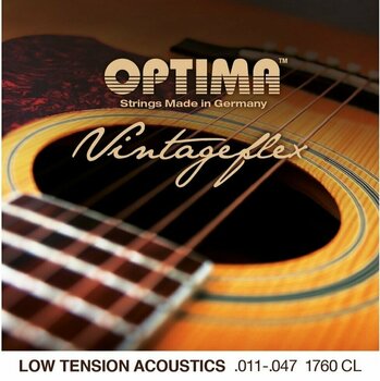 Struny do gitary akustycznej Optima 1760-CL Vintageflex Acoustics - 1