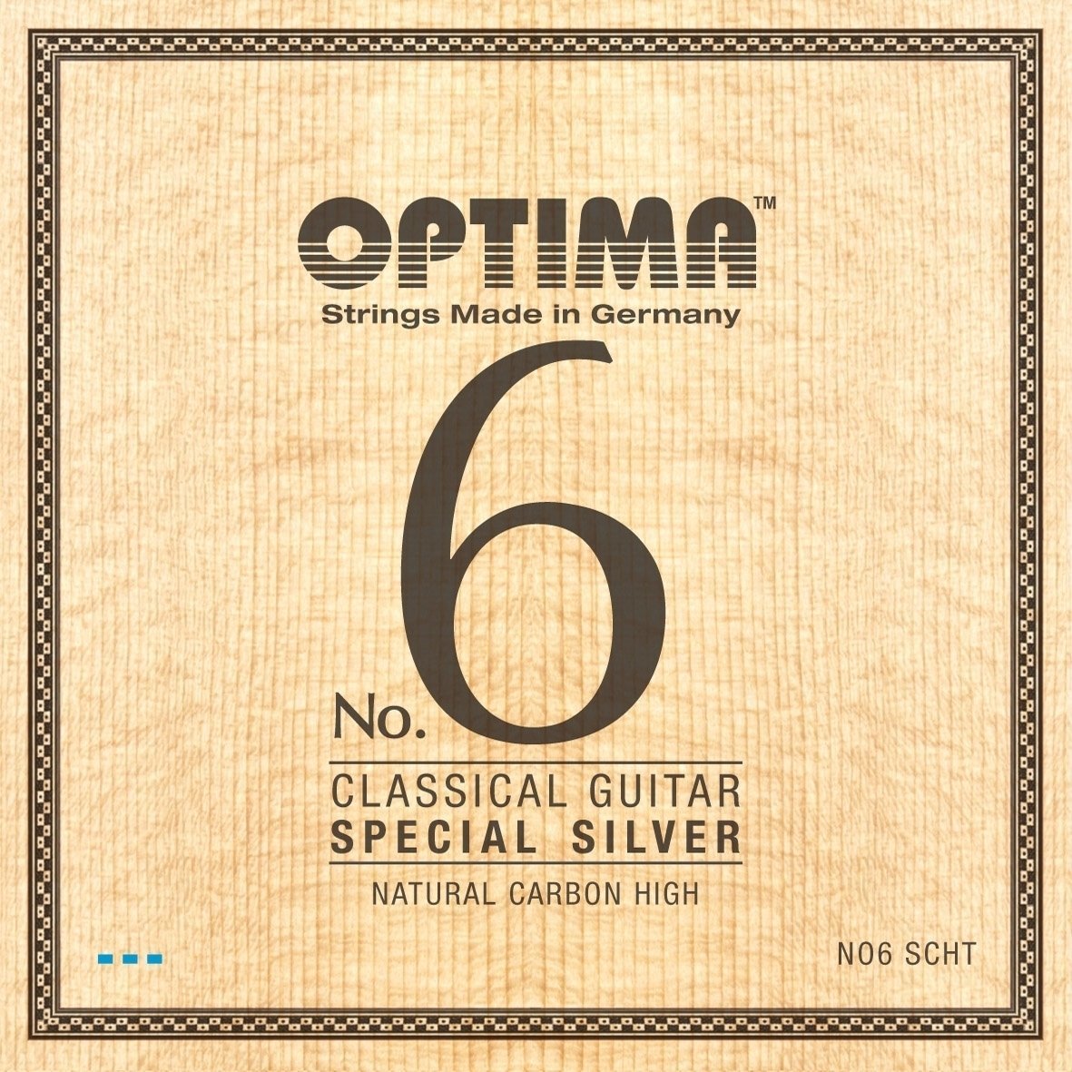 Nylon Konzertgitarren Saiten Optima NO6-SCHT Special Silver No.6 Classics