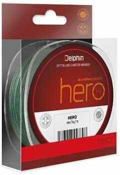 Kalastussiima Delphin Hero Green 0,20 mm 29 lbs 117 m - 1