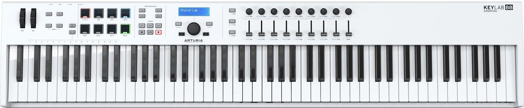 MIDI keyboard Arturia KeyLab Essential 88 (Iba rozbalené)