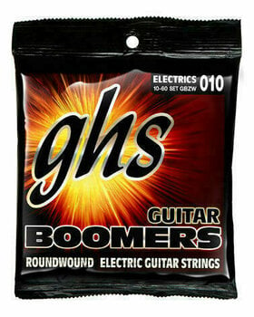 Struny pro elektrickou kytaru GHS Boomers Roundwound Zakk Wylde 10-60 - 1
