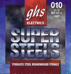 Elektromos gitárhúrok GHS Super Steels 10-46 Elektromos gitárhúrok