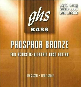 Snaren voor akoestische basgitaar GHS Acoustic-Electr Bass Lt - 1