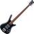 Električna bas gitara Warwick RockBass Corvette 4 Nirvana Black Transparent Satin