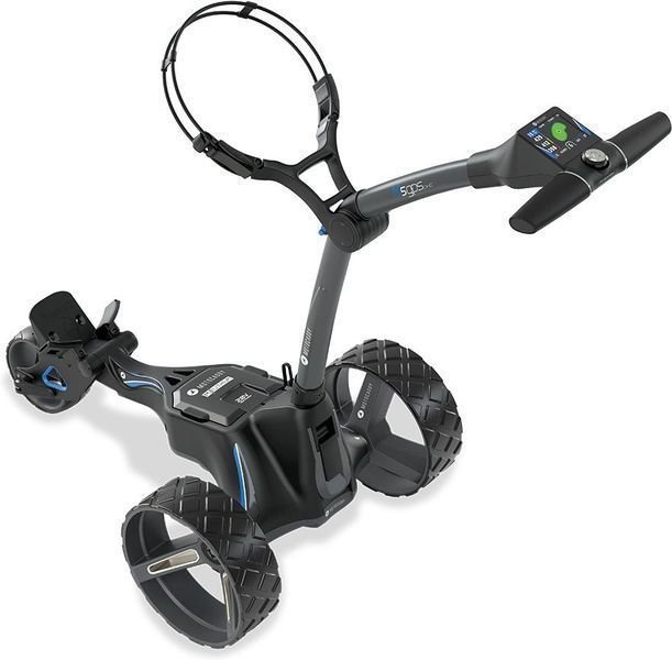 Chariot de golf électrique Motocaddy M5 GPS DHC Standard Black Chariot de golf électrique