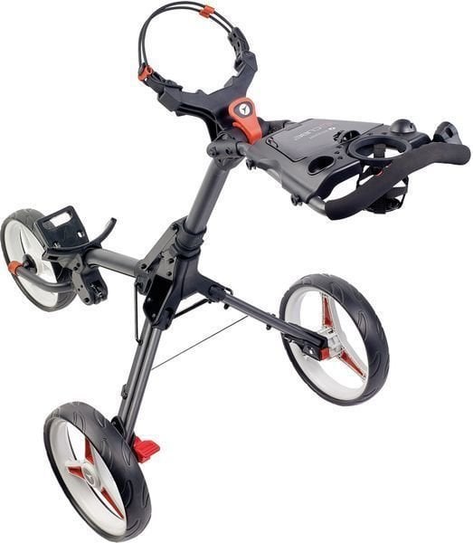 Wózek golfowy ręczny Motocaddy Cube Push Red Wózek golfowy ręczny