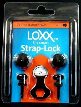 Strap Lock Loxx 45161 Black Chrome - 1