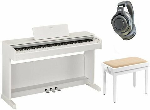 Piano digital Yamaha YDP 143 Arius WH SET White Piano digital - 1
