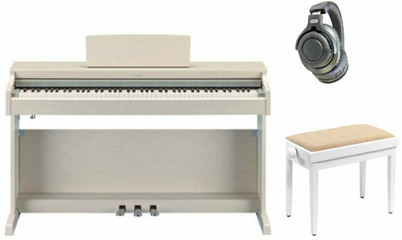 Piano numérique Yamaha YDP 163 Arius WH Ash SET White Ash Piano numérique - 1