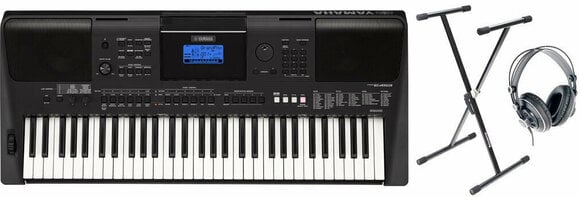 Keyboard mit Touch Response Yamaha PSR-E453 SET - 1