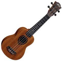 Soprano Ukulele LAG TKU-10S Tiki Natural Soprano Ukulele (Pre-owned)