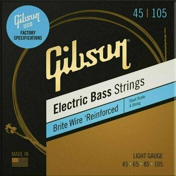 Bassguitar strings Gibson SBG-SSL - 1