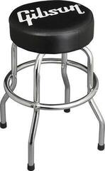 Gibson Premium Standard Logo Black Bar stool