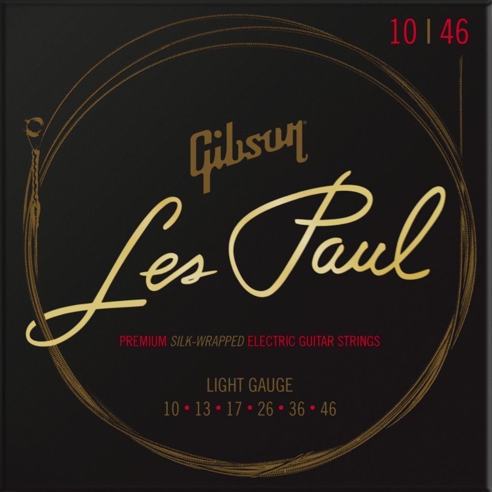 Struny pre elektrickú gitaru Gibson Les Paul Premium 10-46