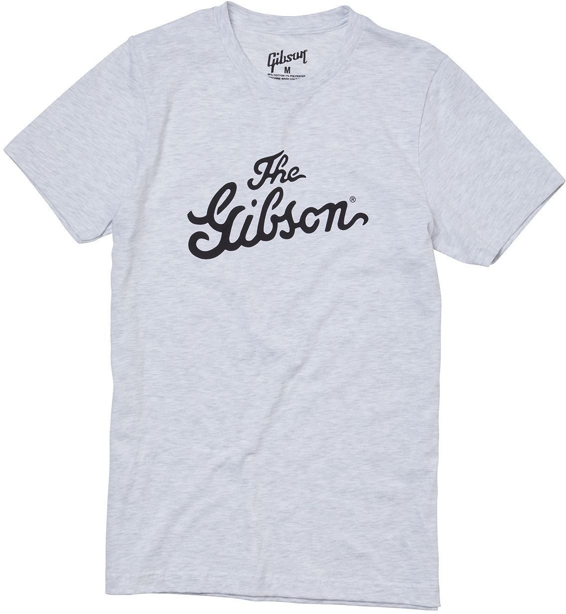 T-Shirt Gibson T-Shirt Logo Unisex White 2XL