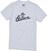 Camiseta de manga corta Gibson Camiseta de manga corta Logo Unisex Blanco M