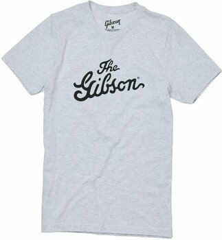 T-Shirt Gibson T-Shirt Logo Unisex White L - 1