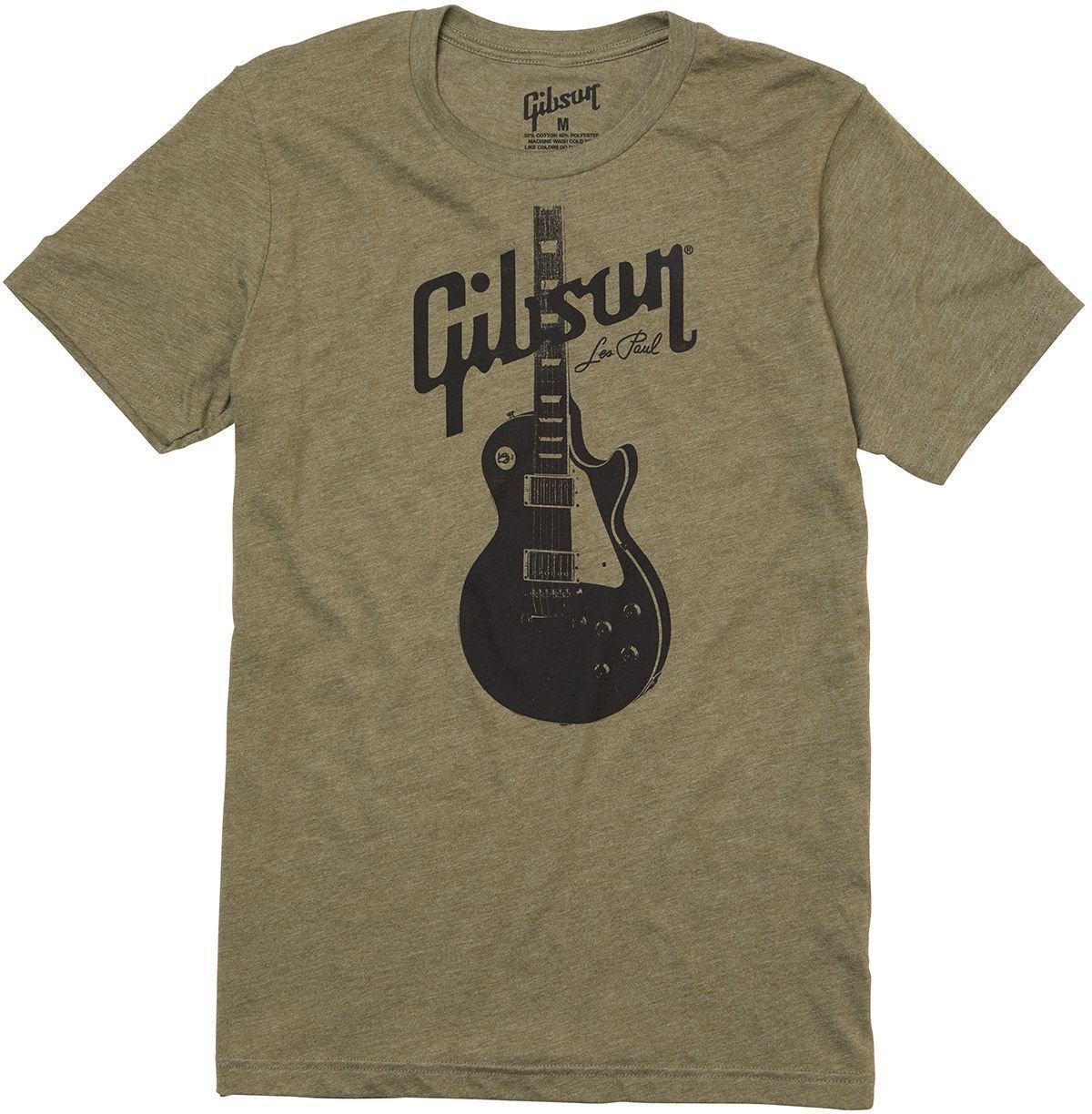 Tricou Gibson Tricou Les Paul Unisex Olive M