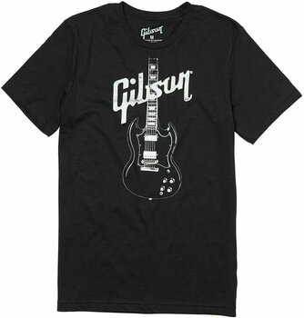 T-shirt Gibson SG Black M T-shirt - 1