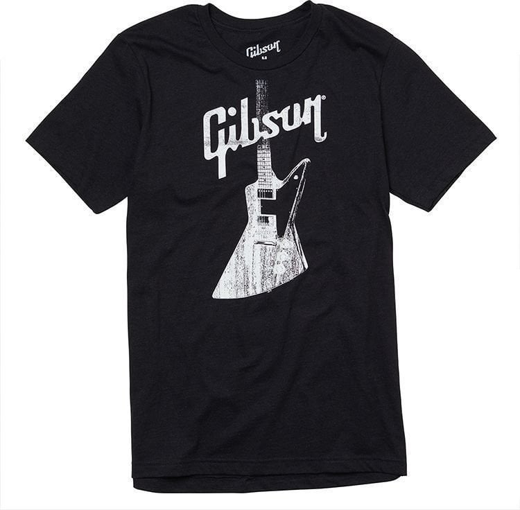 T-shirt Gibson Explorer Black M T-shirt