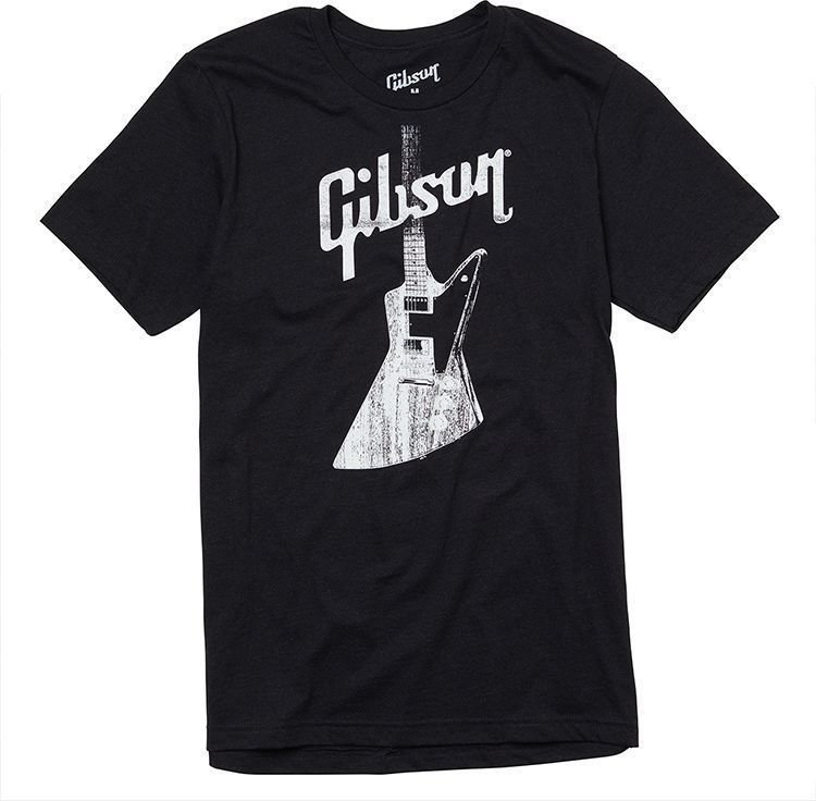 T-shirt Gibson Explorer Black XL T-shirt