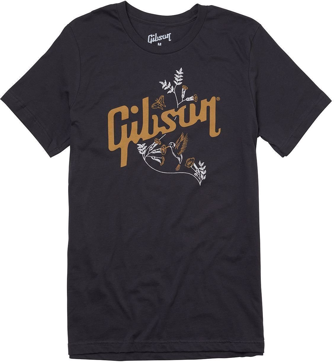 Shirt Gibson Shirt Hummingbird Unisex Zwart M