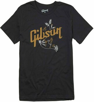 T-Shirt Gibson T-Shirt Hummingbird Unisex Black M - 1