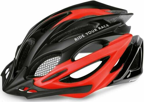 Capacete de bicicleta R2 Pro-Tec Helmet Matt Black/Red M Capacete de bicicleta - 1