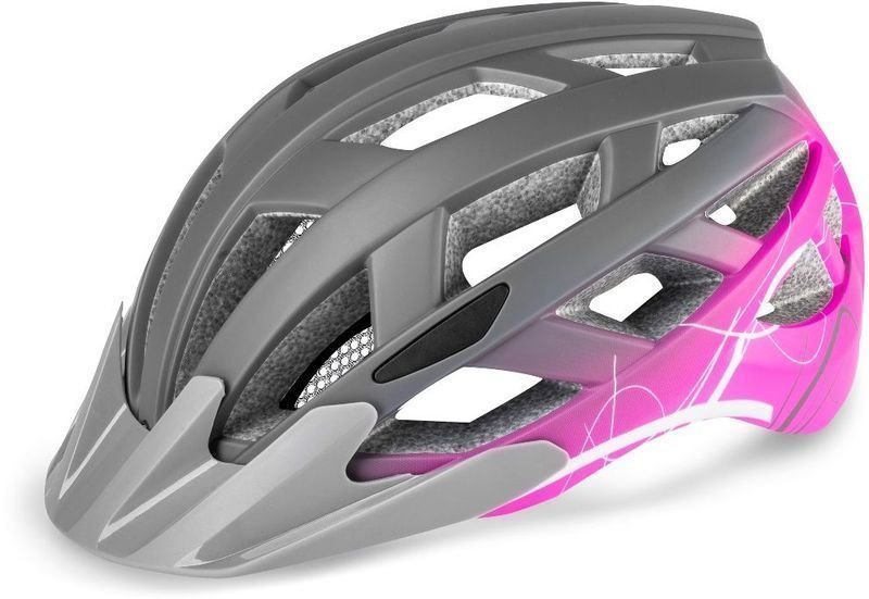 Cyklistická helma R2 Lumen Helmet Matt Grey/Pink M Cyklistická helma