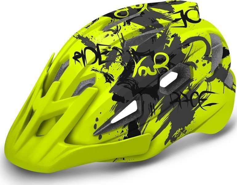 Kid Bike Helmet R2 Wheelie Helmet Matt Neon Yellow/Grey M Kid Bike Helmet