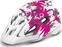 Capacete de ciclismo para crianças R2 Wheelie Helmet Matt White/Pink S Capacete de ciclismo para crianças