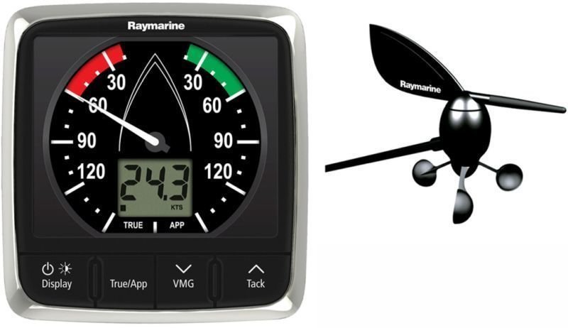 Zegar do łodzi Raymarine i60 Wind with Masthead Wind Vane Transducer MKII