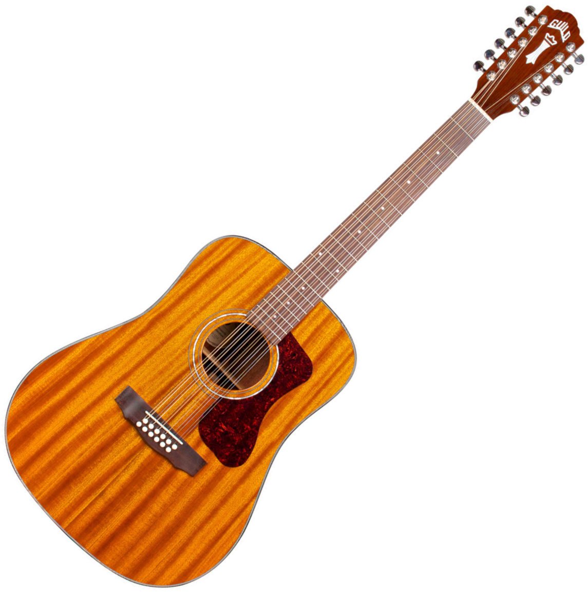 12-String Acoustic Guitar Guild D-1212 Natural Gloss