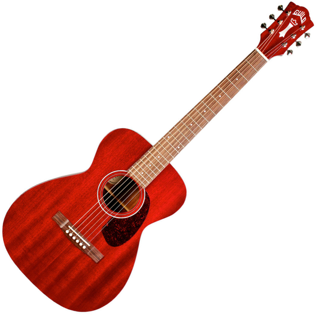 Akoestische gitaar Guild M-120 Cherry Red