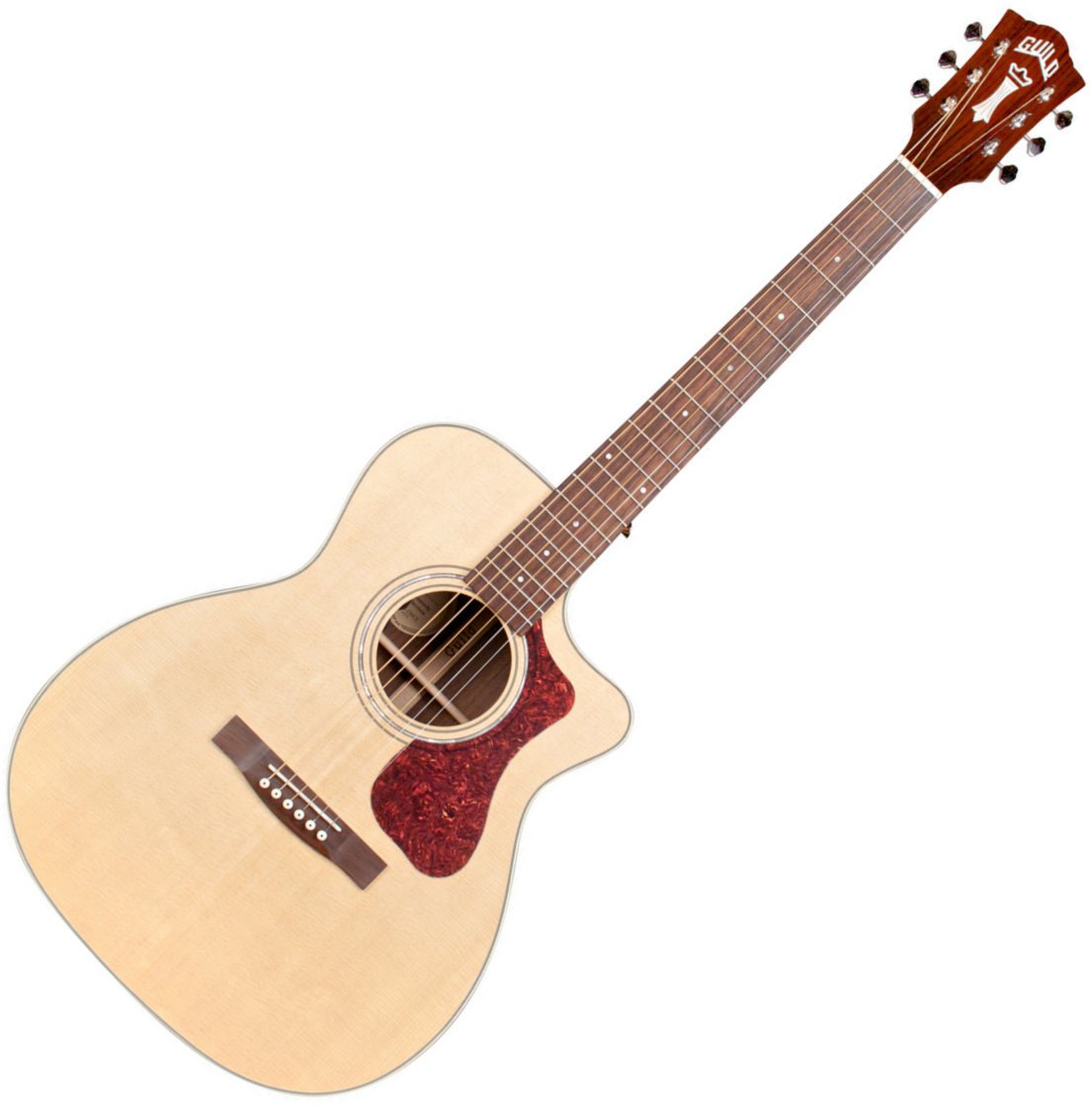 Elektroakustická kytara Jumbo Guild OM-150CE Natural Gloss