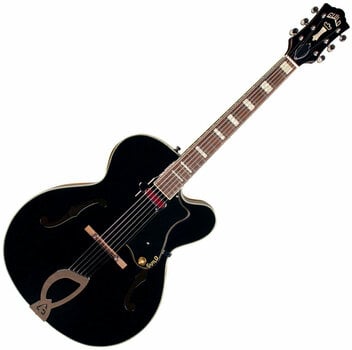 Semi-Acoustic Guitar Guild A-150-SAVOY-BLK Black - 1