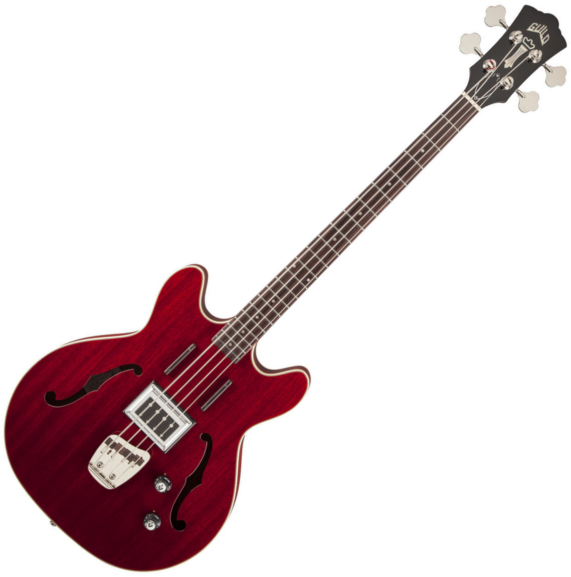 4-string Bassguitar Guild Starfire Cherry Red