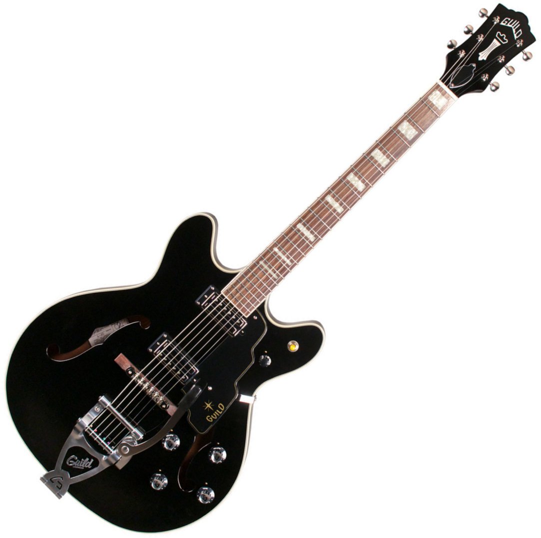 Semi-Acoustic Guitar Guild STARFIRE-V-BLK Black