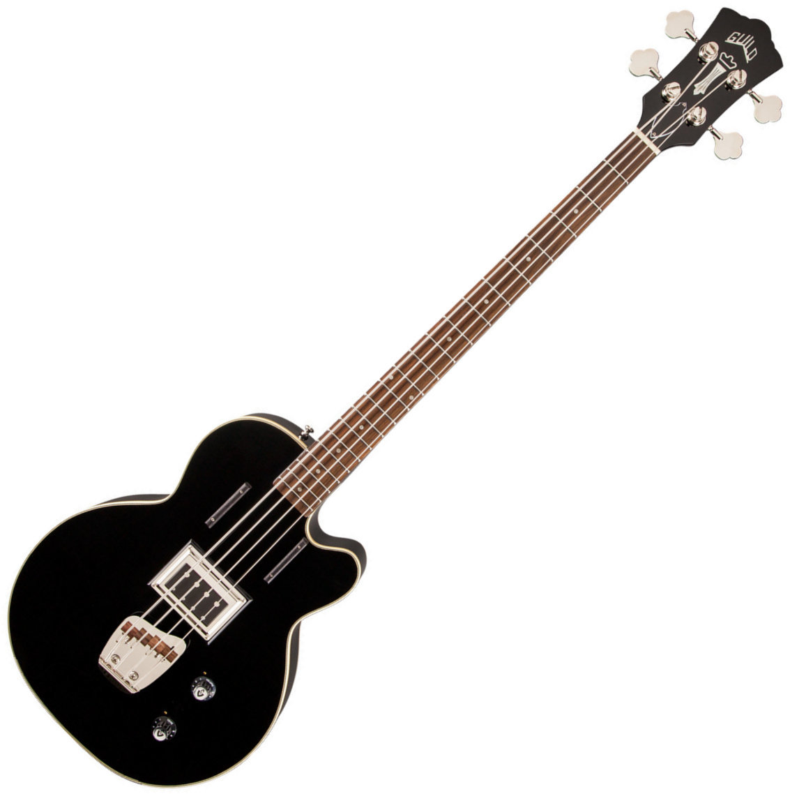 Acoustic Bassguitar Guild M-85 Black
