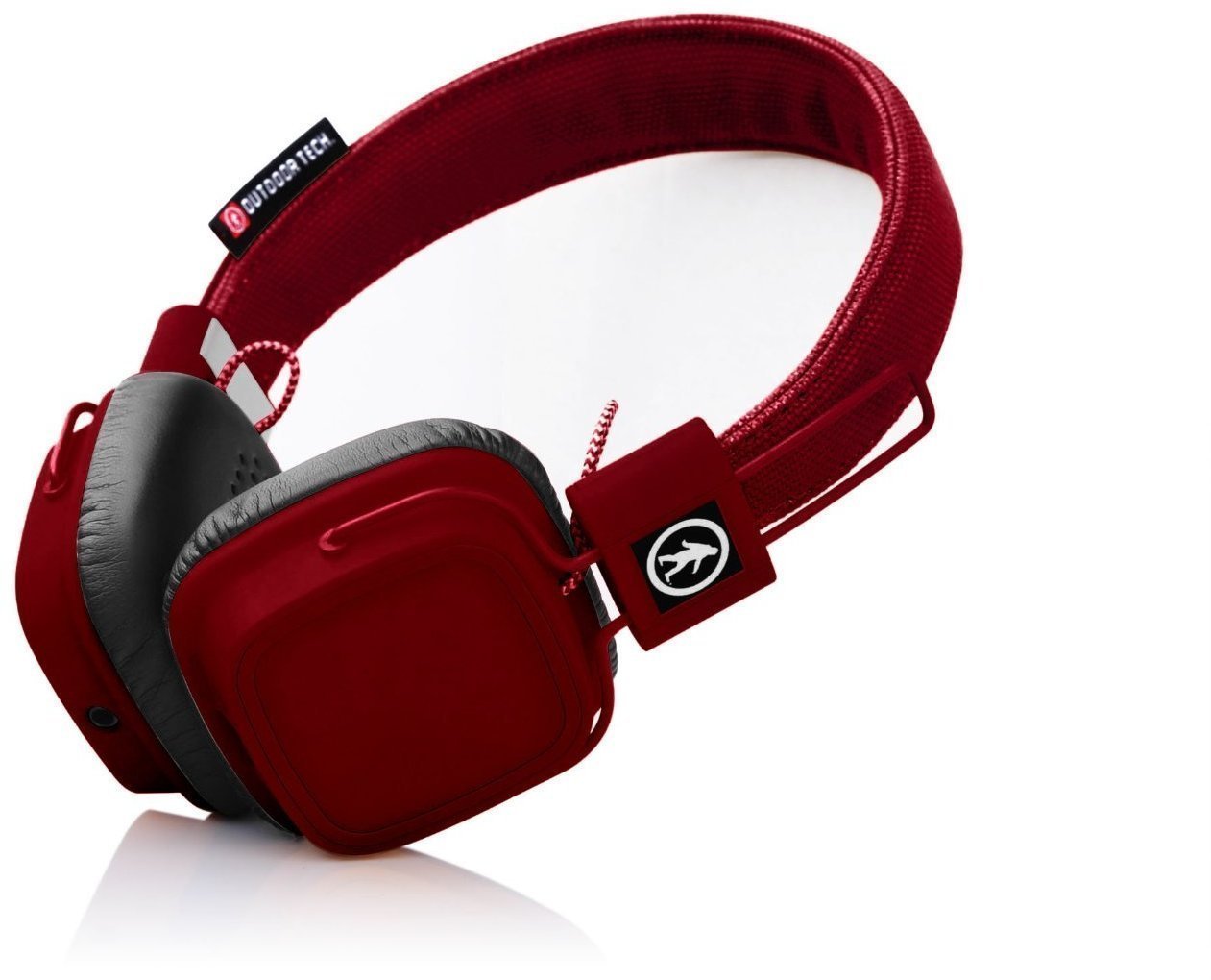 Broadcast Headset Outdoor Tech Privates - Wireless Touch Control Headphones - Crimson